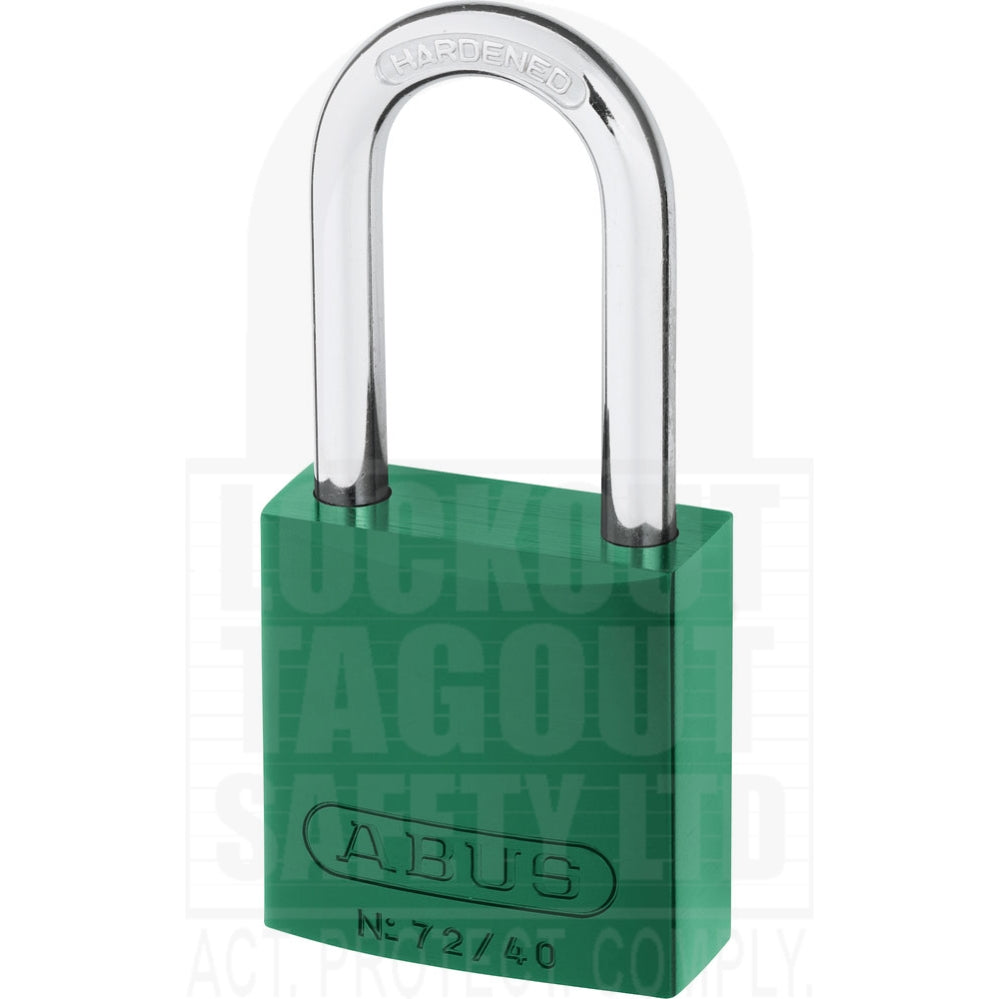 72/40HB40 Series Abus Aluminium Padlock Long Shackle 72/40HB40 Series Abus Aluminium Padlock Long Shackle